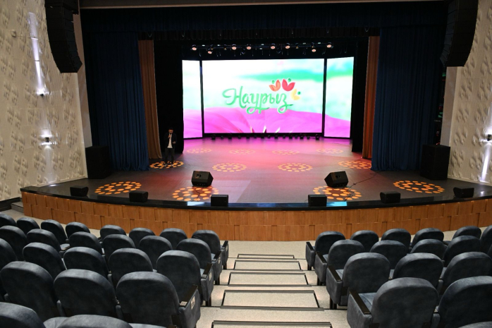 Модернизация Большого концертного зала Дворца школьников завершена в Алматы