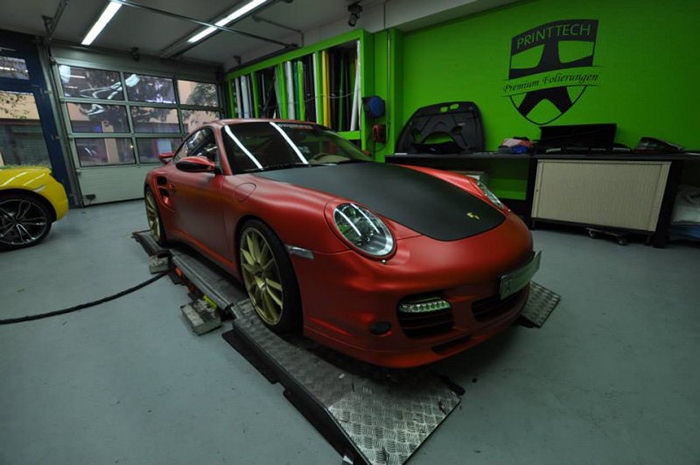 1200-сильный Porsche 911 Turbo (997) в отделке Print Tech