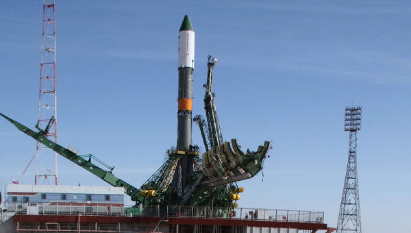 С Байконура стартовала ракета с американским и российским космонавтами