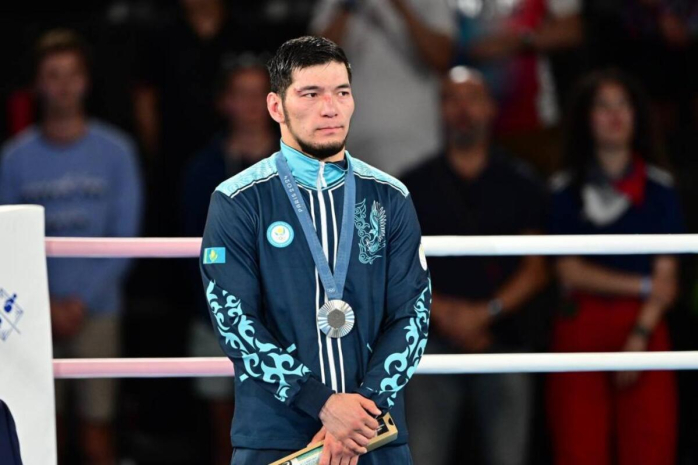 Нурбек Оралбай завоевал серебряную медаль Олимпийских игр-2024 в Париже