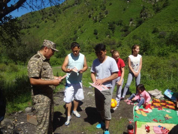 Спасатели Алматы проводят патрулирование городских водоемов