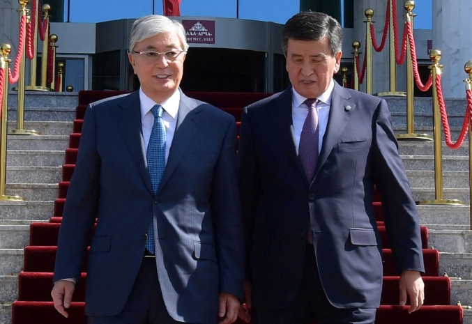 Токаев встретился с президентом Кыргызстана