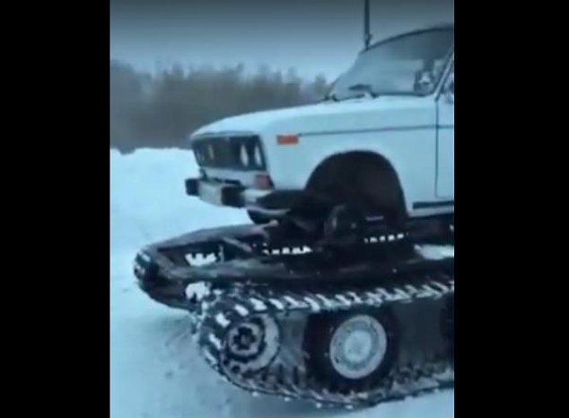 Казахстанец переделал «Жигули» в танк