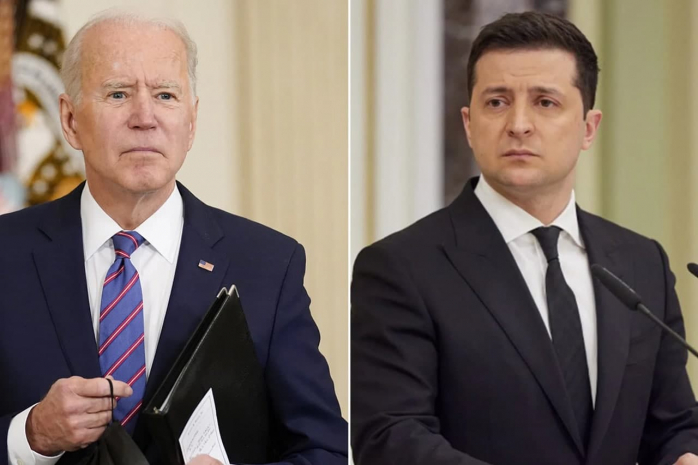 Телефонный разговор провели Зеленский и Байден
