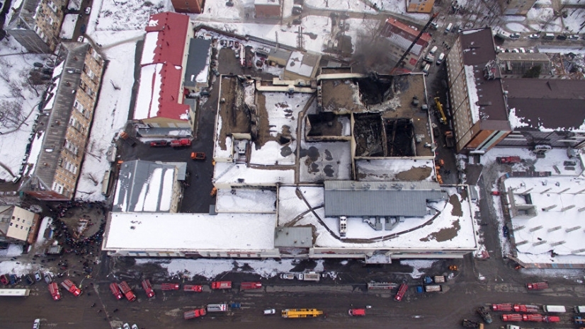 Названа главная ошибка пожарных при тушении «Зимней вишни» в Кемерове