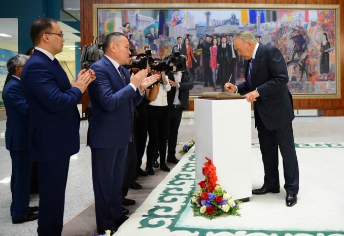Назарбаев открыл Национальный музей Казахстана в АстанеЭксклюзив