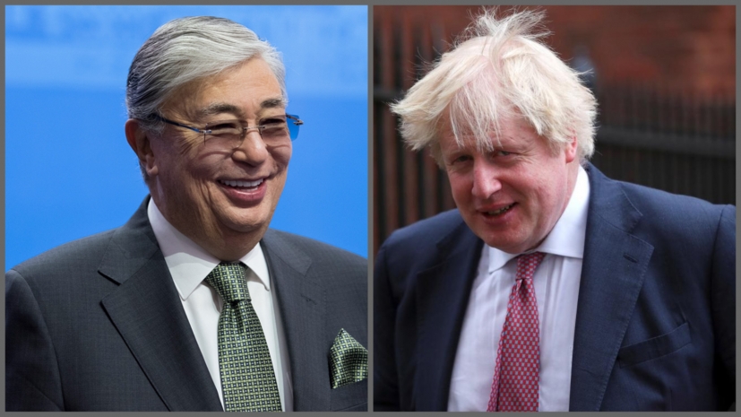 Касым-Жомарт Токаев поздравил Бориса Джонсона с убедительной победой