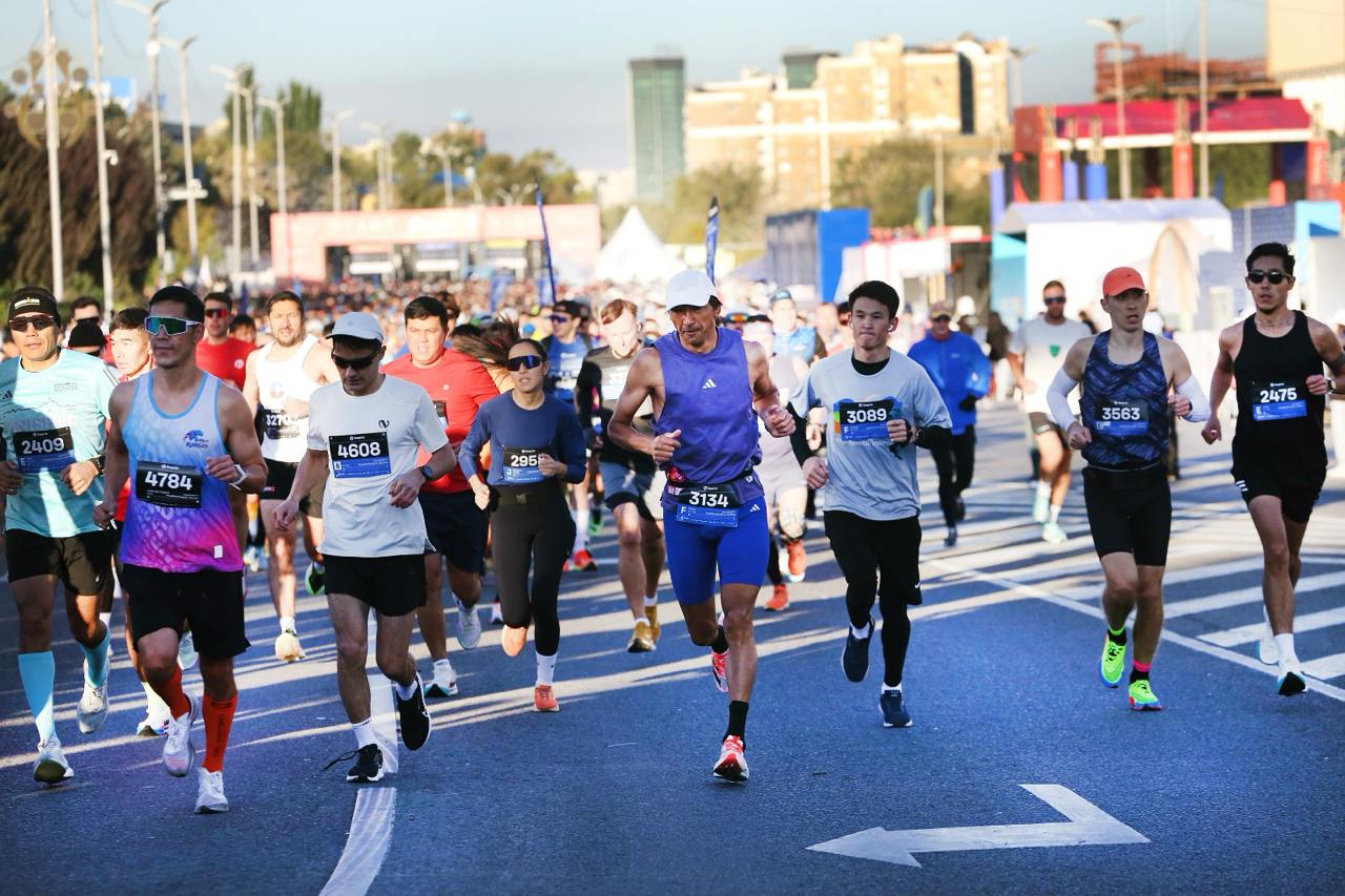 В Алматы ограничат движение из-за полумарафона
