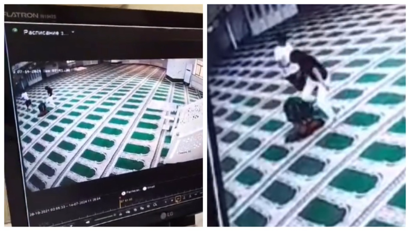 «Куда смотрят имамы?»: девушку избили во время молитвы в мечети Семея