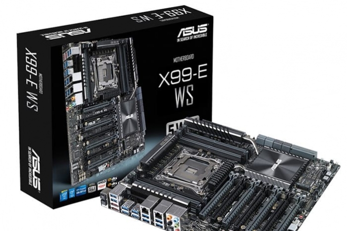Матплата ASUS X99-E WS рассчитана на рабочие станции