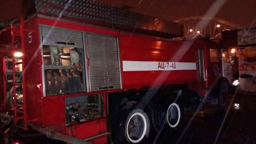 Пожар в общежитии республиканского колледжа спорта (ФОТО)