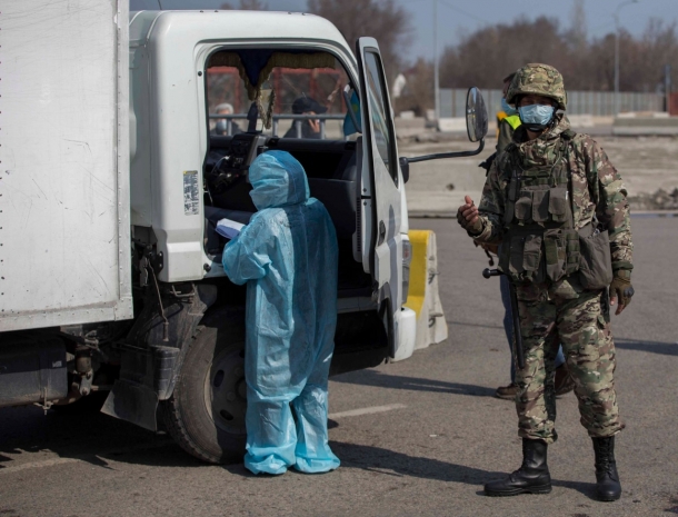 Коронавирус в Жамбылскую область, возможно, прибыл из Кыргызстана