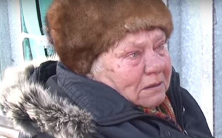 Пенсионерка ради оплаты комуслуг начала побираться (ВИДЕО)