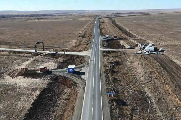 На трассе Актобе – граница РФ открыт участок движения протяженностью 96 километров