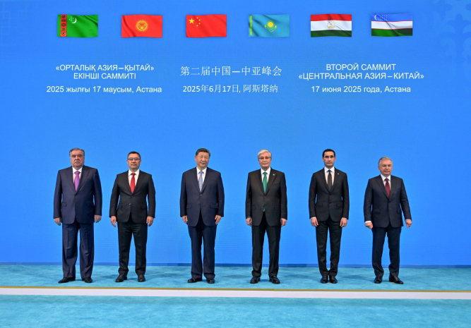«На долю Казахстана приходится 85% всех сухопутных перевозок из Китая в Европу»: Токаев выступил на втором саммите «Центральная Азия – Китай»