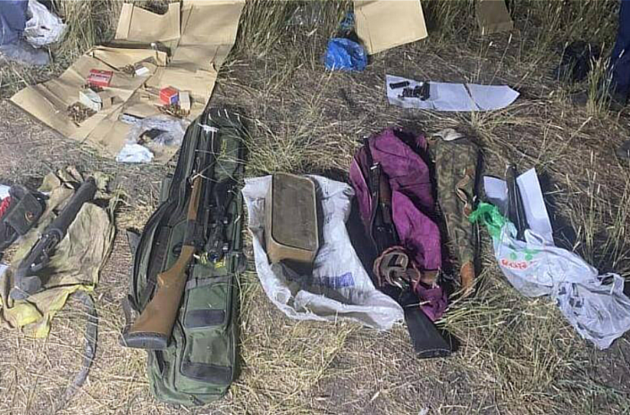 Оружейный схрон найден в Карагандинской области