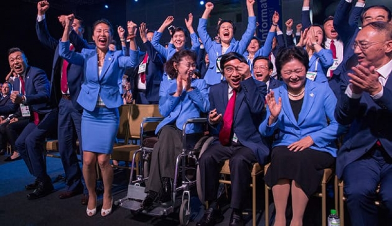 Олимпиаду считали на пальцах