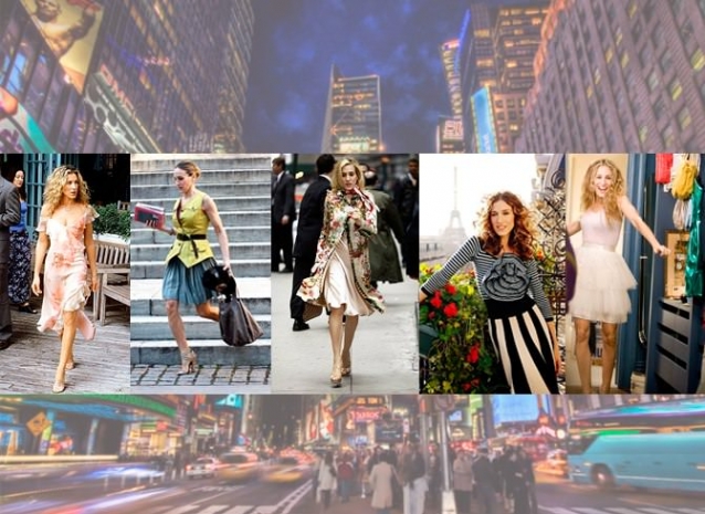 Казахстанский дизайнер выбрала лучшие образы Кэрри Брэдшоу