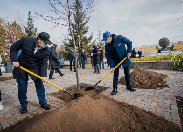 Аллея финансистов появилась в Нур-Султане
