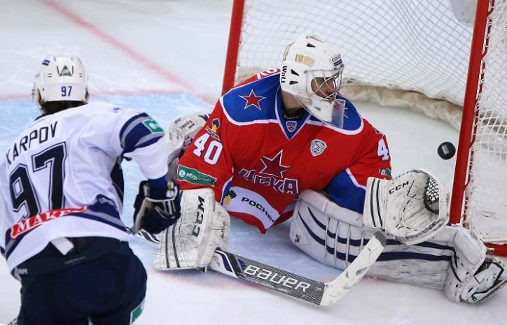 «Динамо» прервало 13-матчевую победную серию ЦСКА в КХЛ