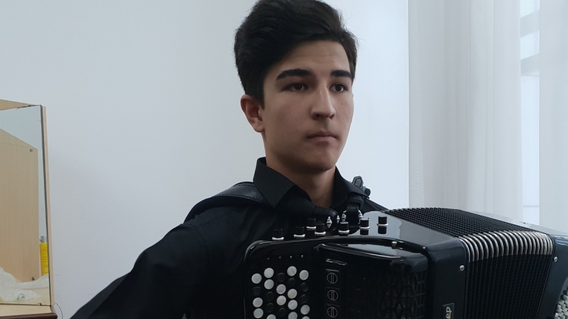 Юный баянист покорил павлодарцев