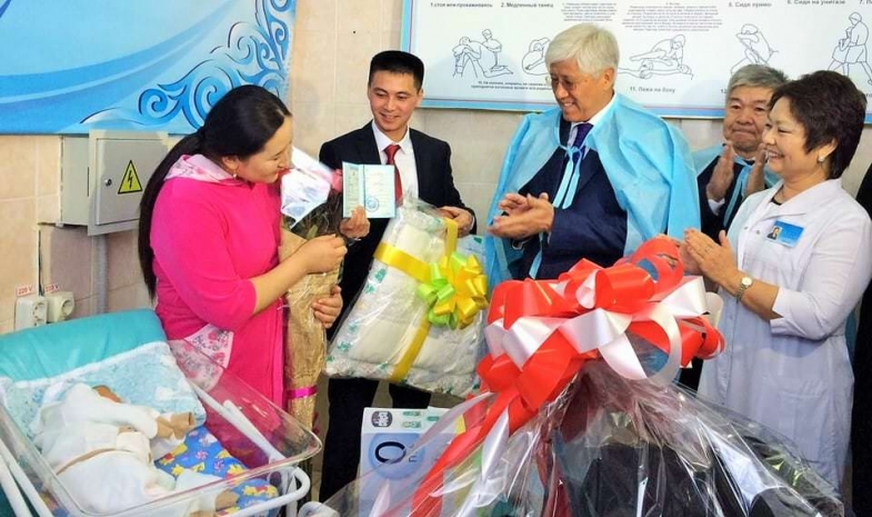 В Алматинской области родился двухмиллионный житель