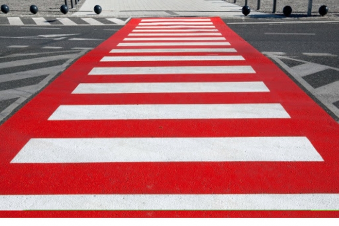 Разметка красного цвета появится в Алматы