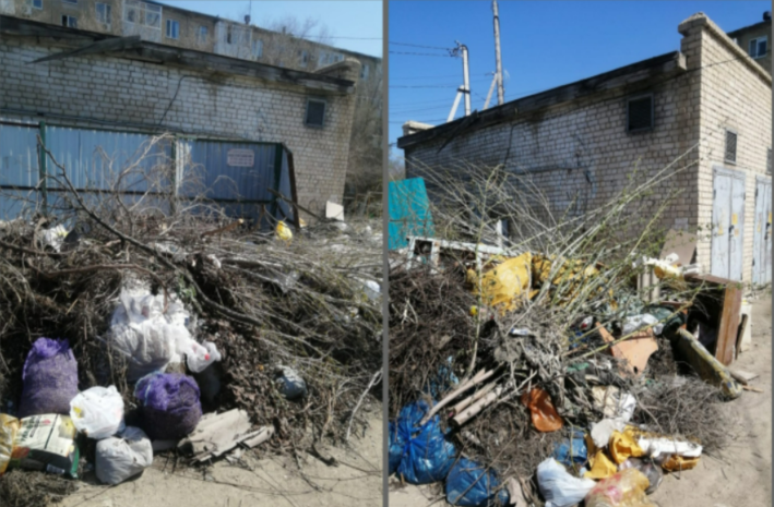 Мусор после проведенных субботников не вывозят в Актобе