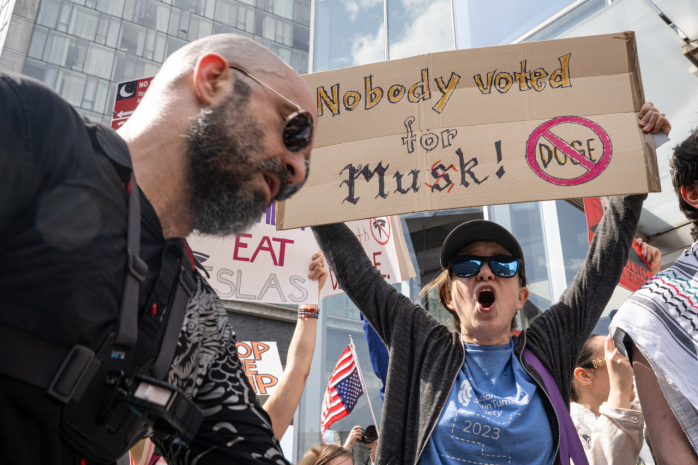 В США прошли протесты против политики Дональда Трампа