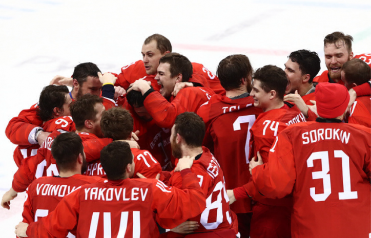 Мужская сборная России по хоккею завоевала золото Олимпиады-2018