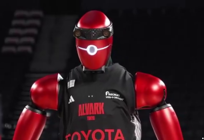 Toyota создала робота-баскетболиста