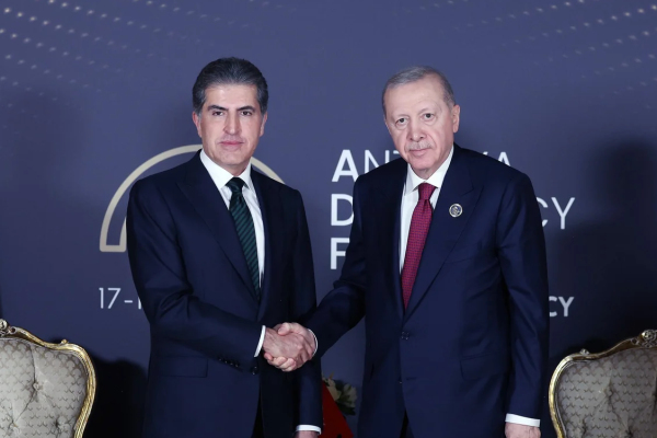 Эрдоган и Барзани обсудили региональную повестку