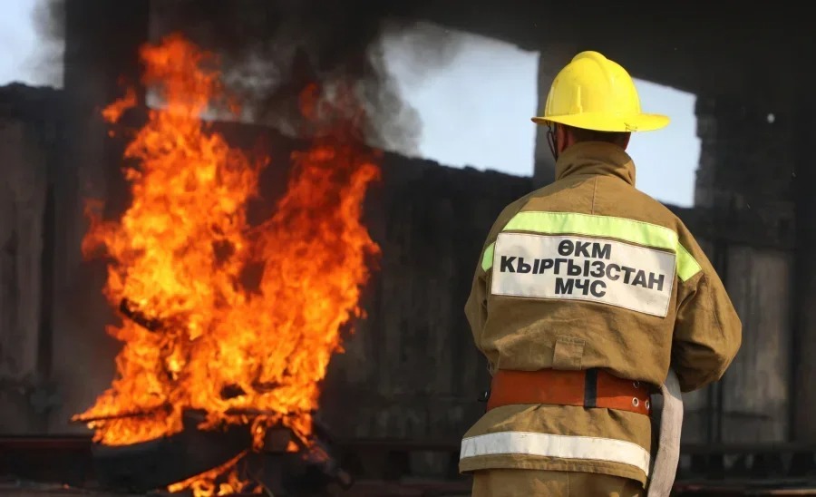 По республике за сутки зарегистрировано 10 пожаров