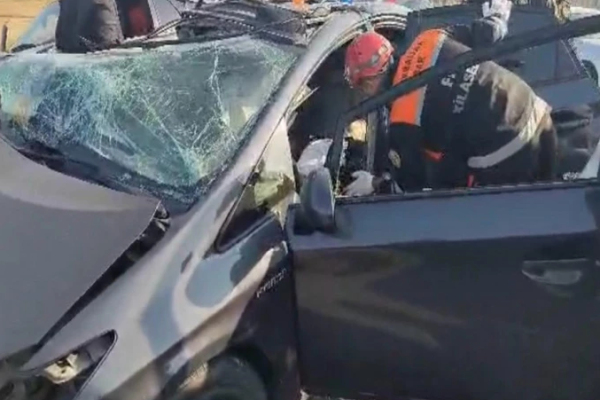 Спасатели пришли на помощь пострадавшим в ДТП