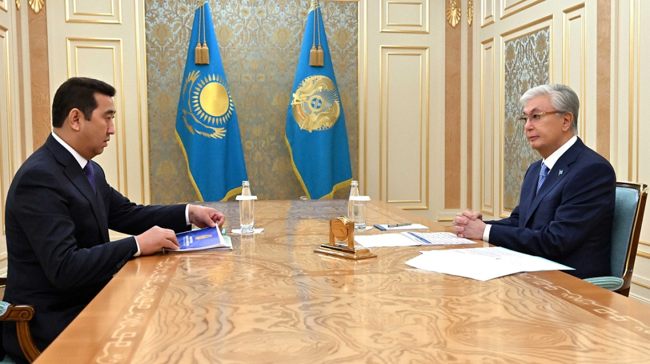 Президент ауыл шаруашылығы министрінің баяндамасын тыңдады