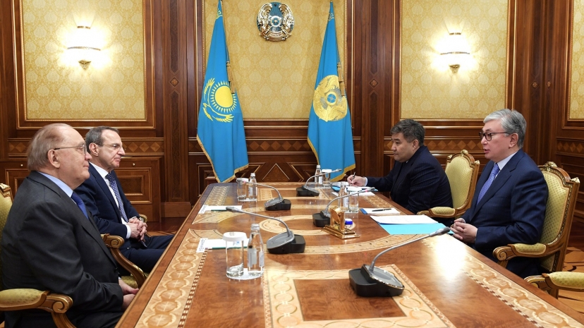 Касым-Жомарт Токаев принял ректора МГУ
