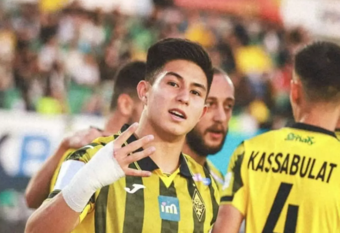 Нападавший «Кайрата» стал лидером бомбардирской гонки КПЛ-2025