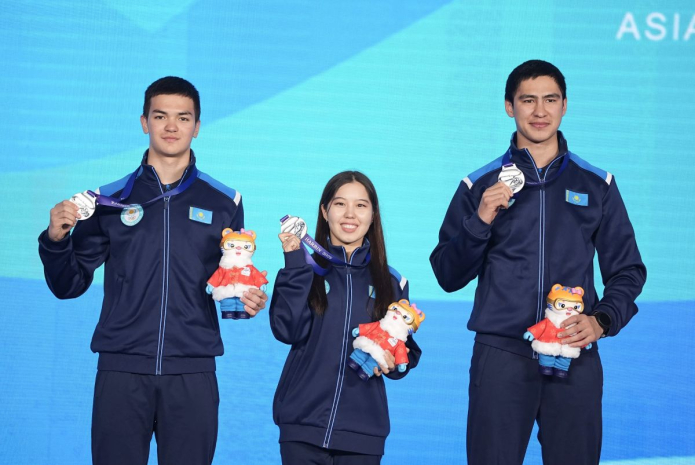 Казахстан потратил 372,6 миллиона тенге на премии за 20 медалей на зимней Азиаде в Харбине