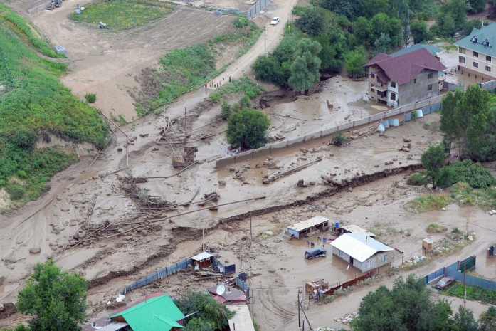 Эвакуация из-за селевой опасности объявлена в Алматы