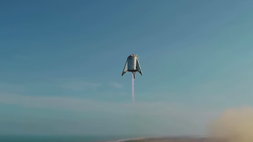 Прошли испытания прототипа космического корабля SpaceX