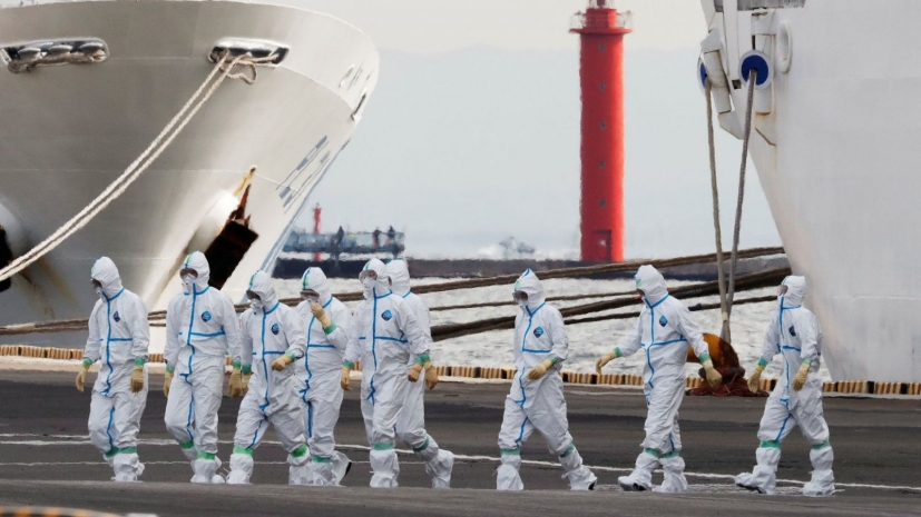 На японском лайнере, где обнаружили коронавирус, есть казахстанцы — Минздрав