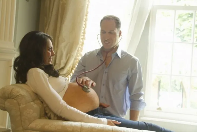 Двойники пошутили над беременной Кейт Миддлтон