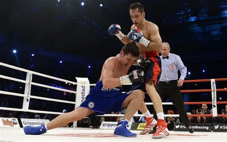 Феликс Штурм в четвертый раз стал чемпионом мира. Видео