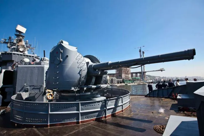 Боевой корабль «Казахстан» спустят на воду в конце апреля