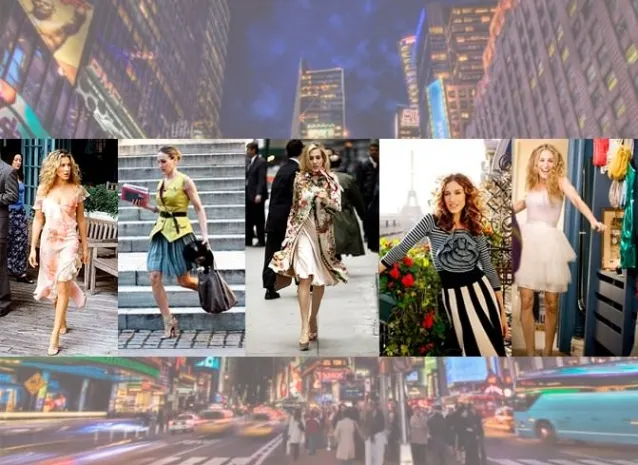 Казахстанский дизайнер выбрала лучшие образы Кэрри Брэдшоу
