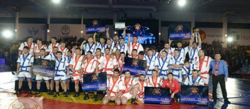 «Стенка на стенку» - легальный бой в Таразе