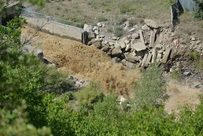 В Талгаре практически полностью восстановлено водоснабжение