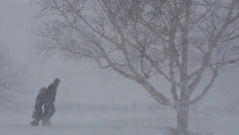 Штормовое предупреждение объявлено в двух областях РК