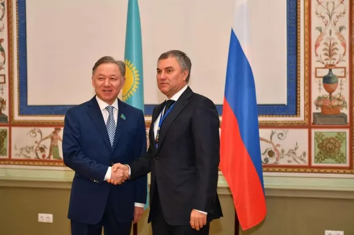 Нигматулин встретился с председателем Госдумы РФ