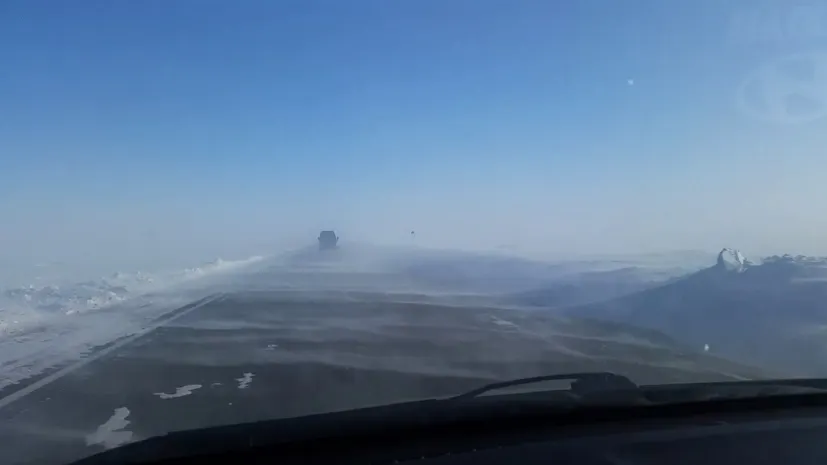 Два участка трасс перекрыли из-за непогоды в Казахстане